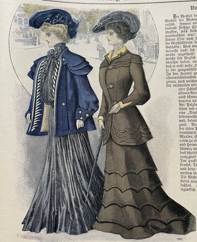 Promenadenkostüme 1903/04 (Sonntagszeitung für Deutschlands Frauen)