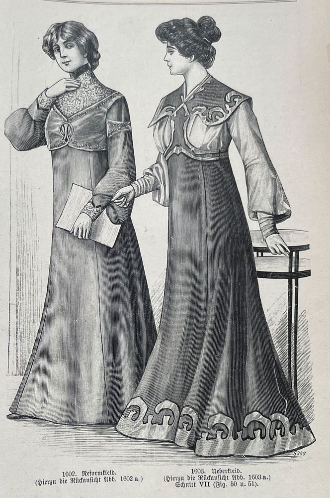 Reformkleidung 1903 (Sonntagszeitung für Deutschlands Frauen 1903/04) 