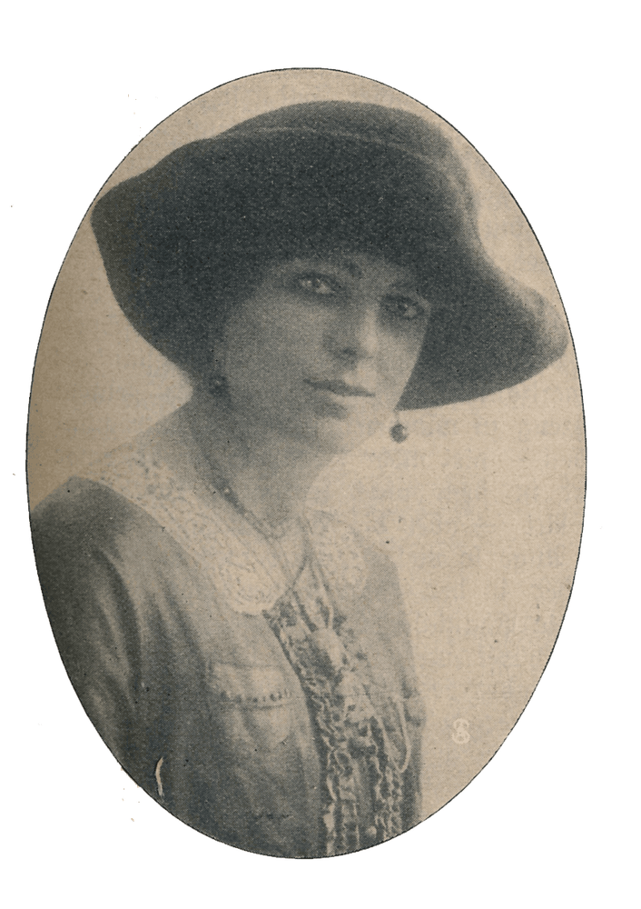 Harriet Quimby (Welt der Frau 1912) Porträtaufnahme