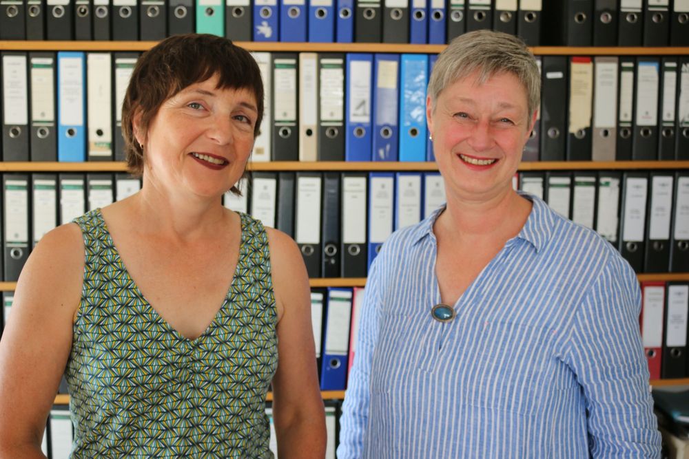 Portrait von Christine Buecher und Barbara Waibel